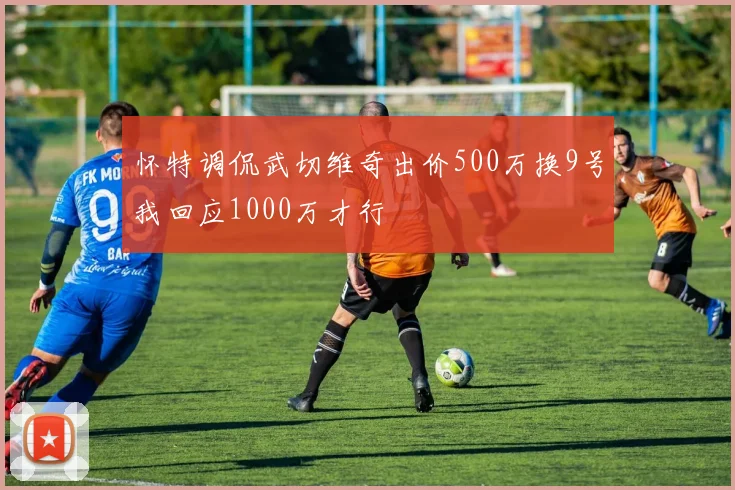 怀特调侃武切维奇出价500万换9号我回应1000万才行